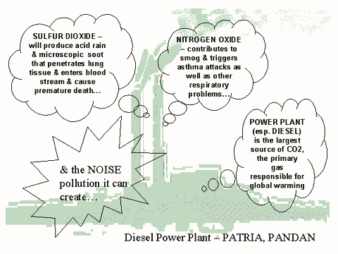 NO TO NAPOCOR'S DIESEL POWER PLANT!